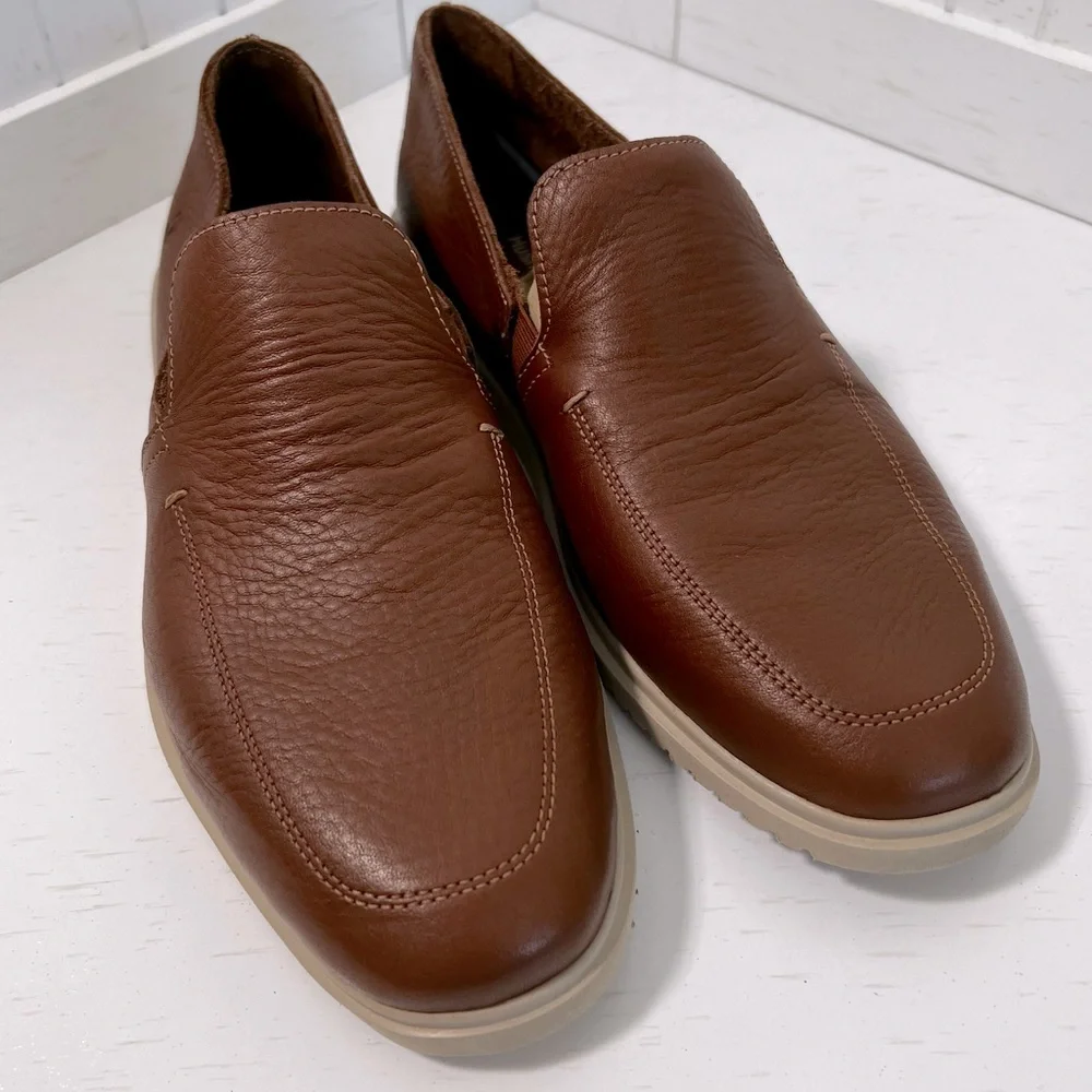 Hush Puppies - The Everday Slipon - Cognac Leather - 8.5M - new - Picture 2 of 16